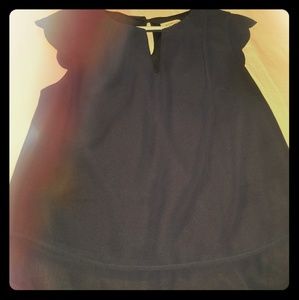 Classy navy blue office shirt